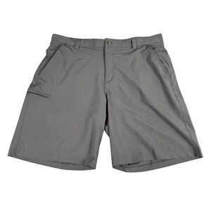 Columbia PFG Shorts Mens 38 Gray Performance Pockets Outdoor Hiking Fishing